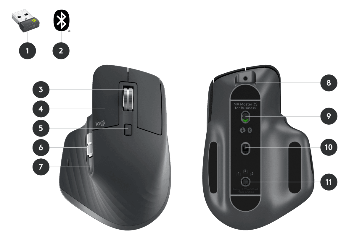 Souris Logitech MX Master 3S