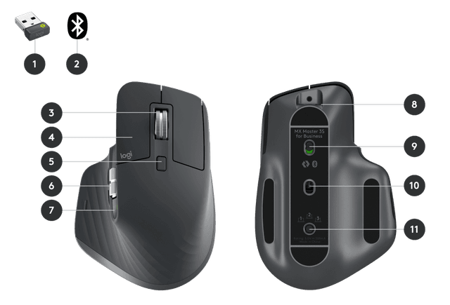 Souris Logitech MX Master 3S