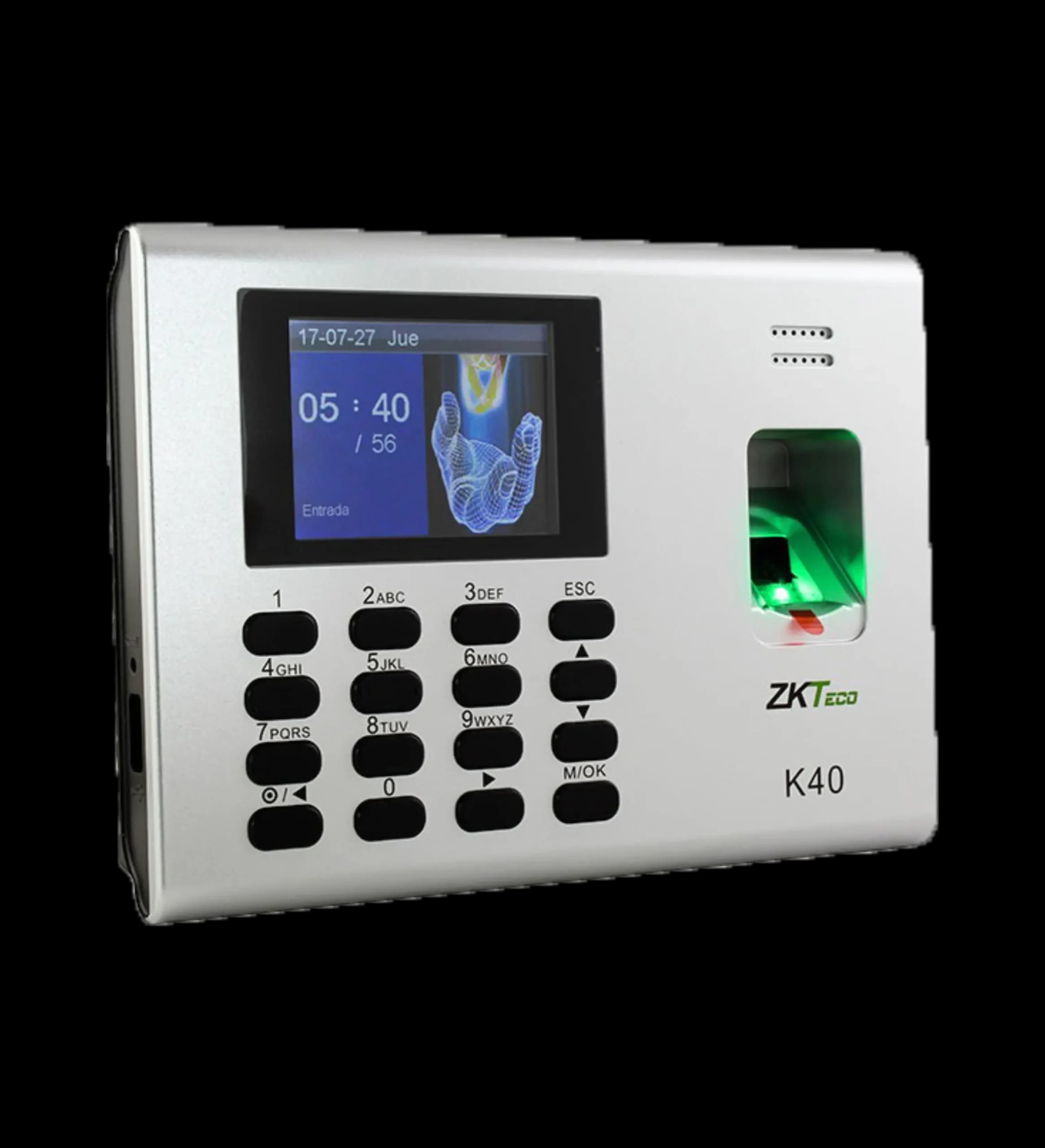 Pointeuse ZKTeco K40 empreinte + badge