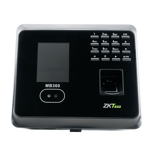 Terminal ZKTeco MB360 visage + empreinte